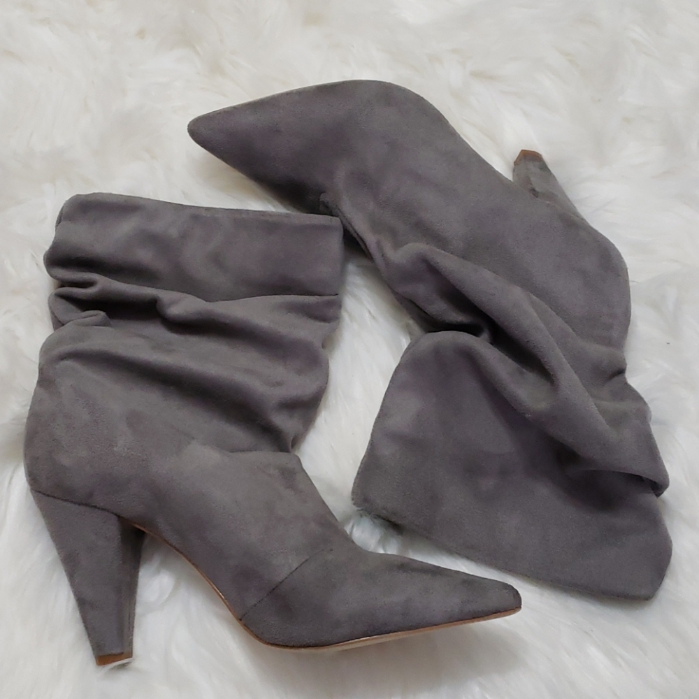 SALE🔥CARLOS SANTANA "ELOUISE" SUEDE SLOUCHY BOOTS